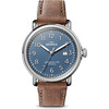 The Men's Runwell 41MM Watch, Dark Dognac Leather Strap - Watches - 1 - thumbnail