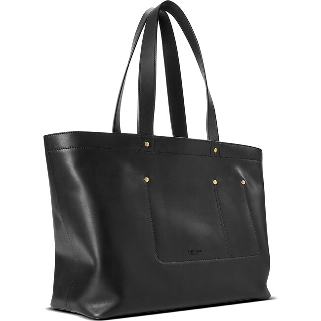 The Pocket Tote, Black - Bags - 3