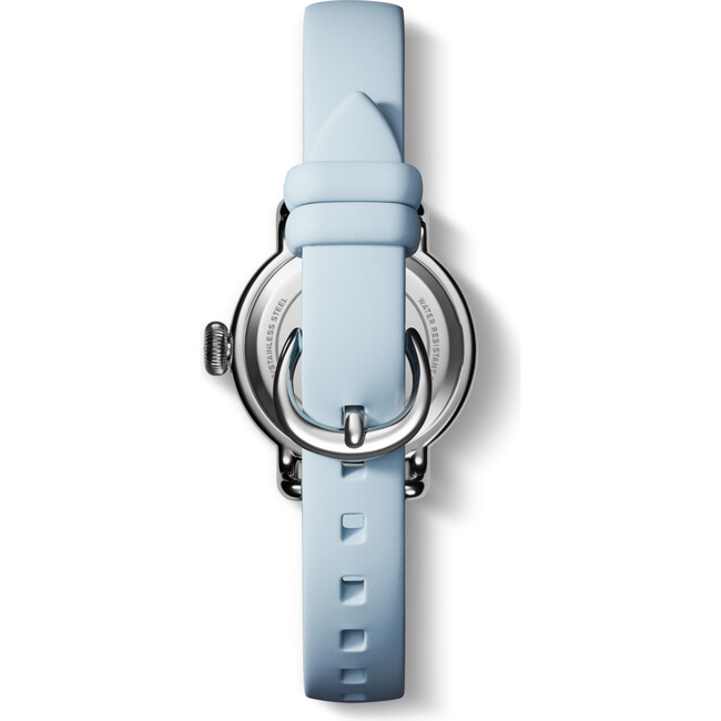 The Pee Wee 25MM Watch, Cornflower Silicone Strap - Watches - 4