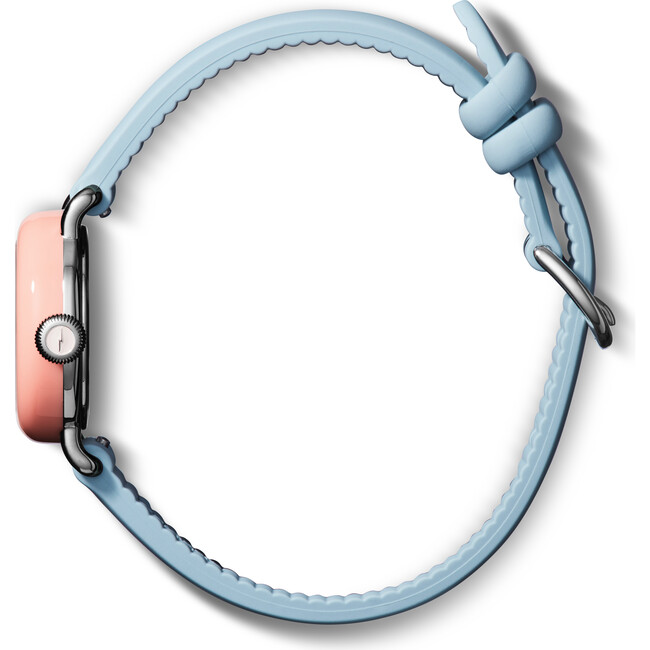 The Pee Wee 25MM Watch, Cornflower Silicone Strap - Watches - 5
