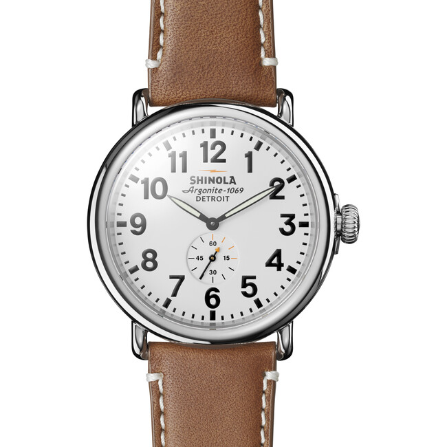 The Men's Runwell 47MM Watch, White - Watches - 6