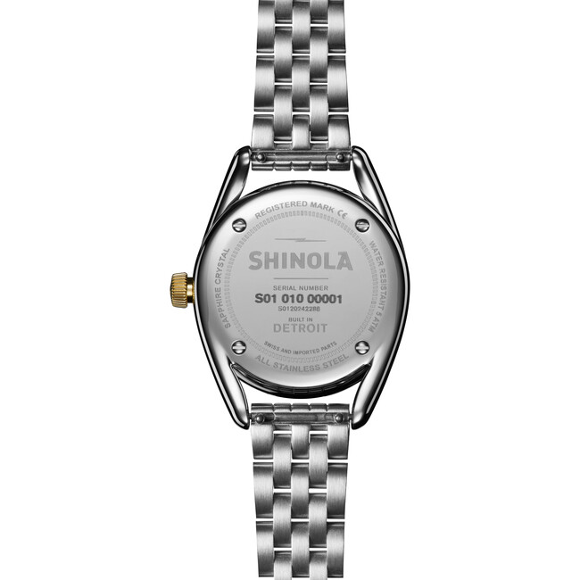 The  Women's Derby 30MM Watch, Silver & Gold - Watches - 4