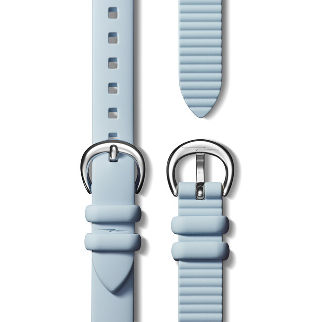 The Pee Wee 25MM Watch, Cornflower Silicone Strap - Watches - 7
