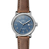 The Men's Runwell 41MM Watch, Dark Dognac Leather Strap - Watches - 3