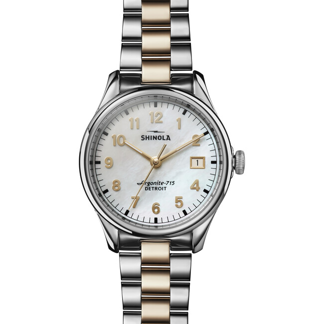 The Vinton 38MM Watch, Mother of Pearl - Watches - 3