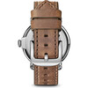 The Men's Runwell 41MM Watch, Dark Dognac Leather Strap - Watches - 5