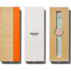 The Detrola 38MM Watch, Powder Blue Silicone Strap - Watches - 9
