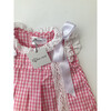 Gingham Dress, Pink - Dresses - 3