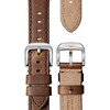 The Men's Runwell 41MM Watch, Dark Dognac Leather Strap - Watches - 8