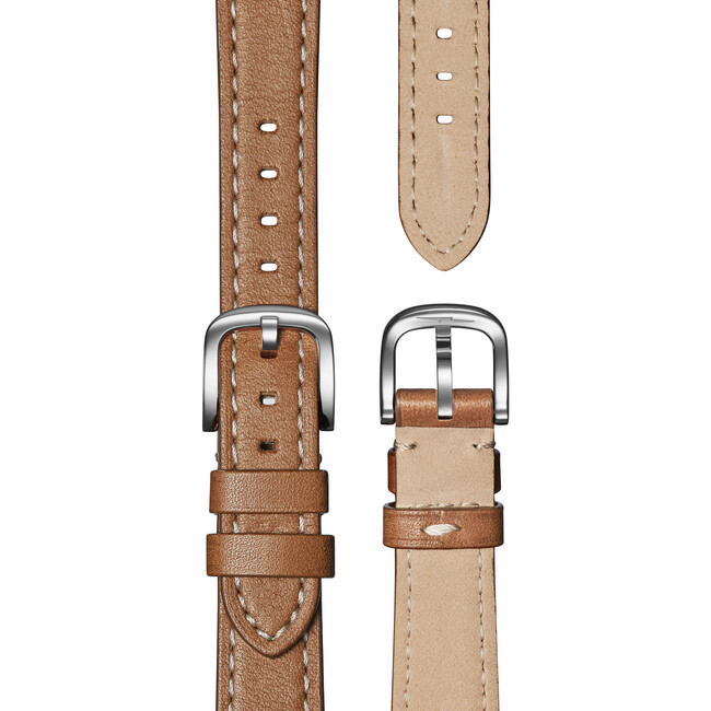 The Women's Derby 30.5MM Watch, Cognac Leather Strap - Watches - 8