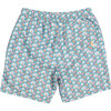 Men's Hudson Swim Trunk, Royal Orchid - Swim Trunks - 2
