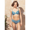 Women's Celeste Underwire Swim Bra, Royal Orchid - Two Pieces - 2
