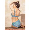 Women's Celeste Underwire Swim Bra, Royal Orchid - Two Pieces - 3