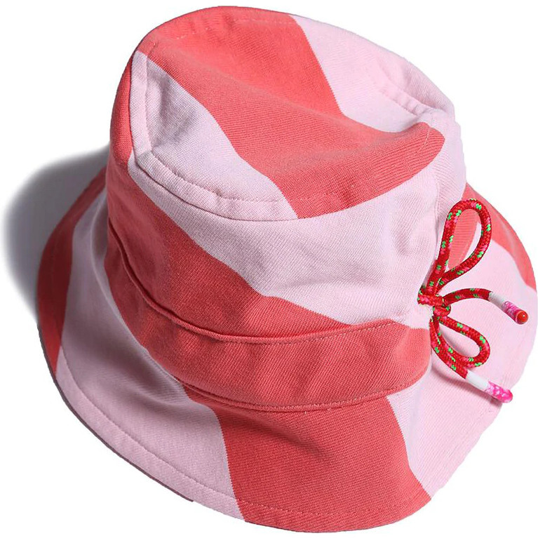 Baby Pibor Jersey Bucket Hat, Coral - Hats - 1