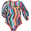 Clementine Surf Suit, Rainbow - Rash Guards - 3