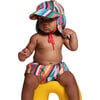 Baby Swim Briefs, Rainbow - Swim Trunks - 2