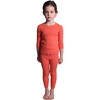 Slim Fit Ribbed Legging, Coral - Leggings - 2