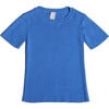 Short Sleeve Ribbed Crew Neck, Marine - Shirts - 1 - thumbnail