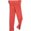 Slim Fit Ribbed Legging, Coral - Leggings - 3