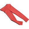 Slim Fit Ribbed Legging, Coral - Leggings - 4