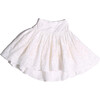 Sarah Sweetheart Flared Skirt, Sugar - Skirts - 1 - thumbnail