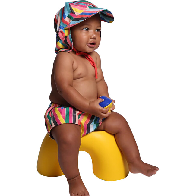 Baby Lelo Beach Sun Hat, Rainbow