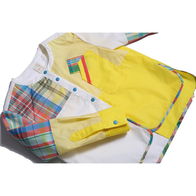 Classic Patchwork Henley, Ray Mix - Shirts - 4