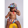 Baby Lelo Beach Sun Hat, Rainbow - Hats - 4