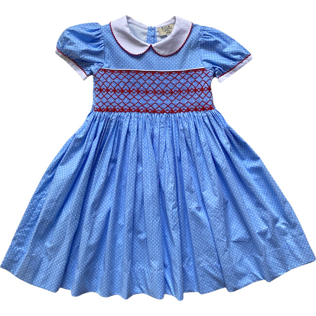 Harriet Dress, Blue - Dresses - 1