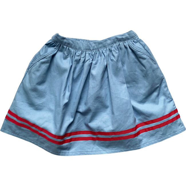 Priscilla Skirt, Blue - Skirts - 1