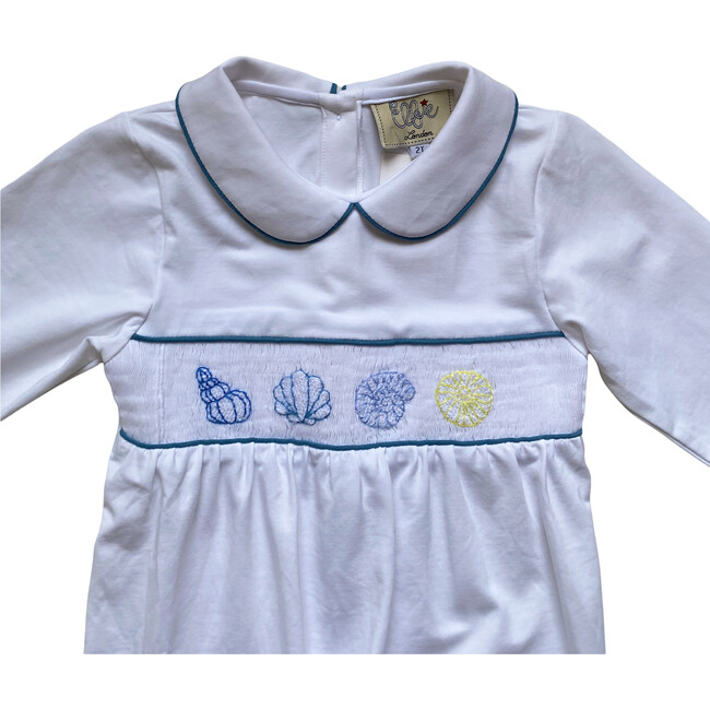 Cascaron Sleepsuit, Blue - Onesies - 2