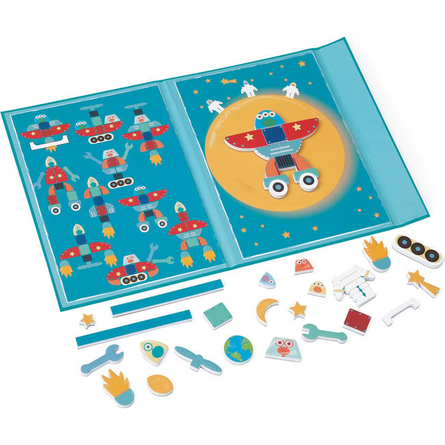 Edulogic Book Magnetic Mix & Match Space Adventure - Games - 4