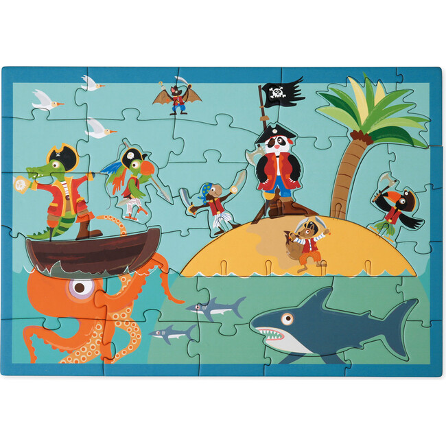 3D Play Puzzles Pirates