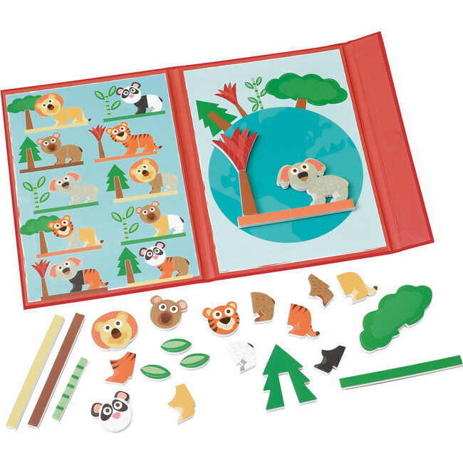 Edulogic Book Magnetic Mix & Match Animal World - Games - 4