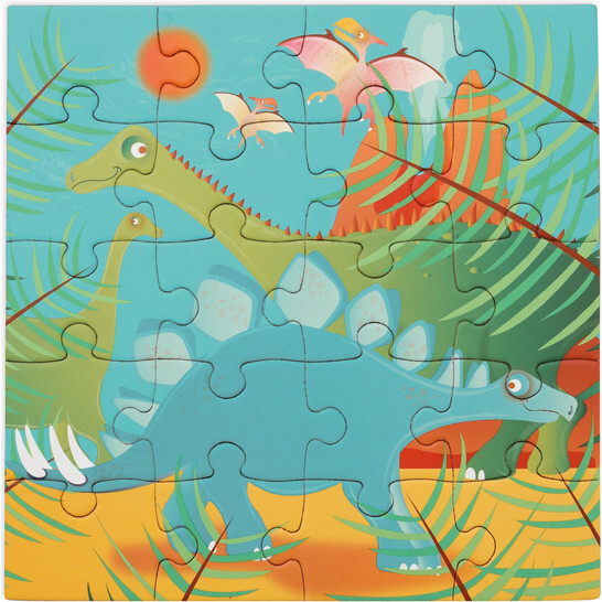Magnetic Puzzle Book to go Dinosaurs - Puzzles - 1