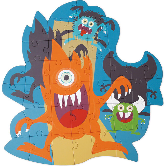 Contour Puzzle Monsters 40 pcs