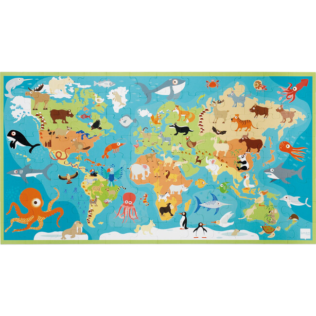 Puzzle Animals of the World XXL 100 pcs - Puzzles - 1 - zoom
