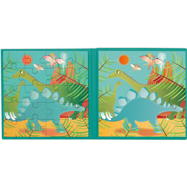 Magnetic Puzzle Book to go Dinosaurs - Puzzles - 3