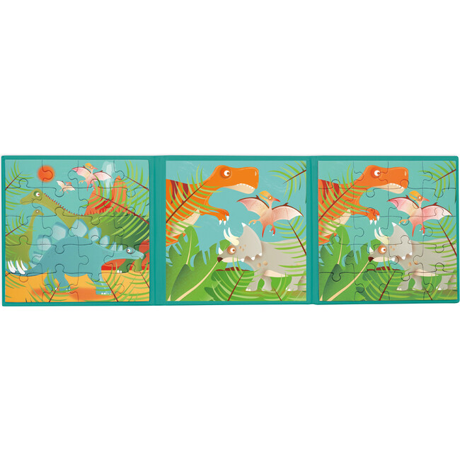 Magnetic Puzzle Book to go Dinosaurs - Puzzles - 4