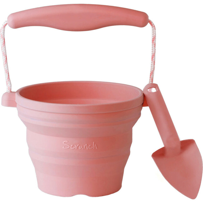 Seedling Pot with Spade Dusty Rose