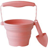Seedling Pot with Spade Dusty Rose - Outdoor Games - 1 - thumbnail