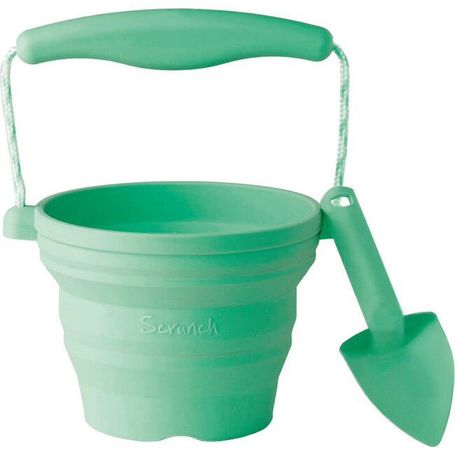 Seedling Pot with Spade Mint Green