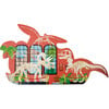 Contour Contrast Puzzle Dino 100 pcs - Puzzles - 2