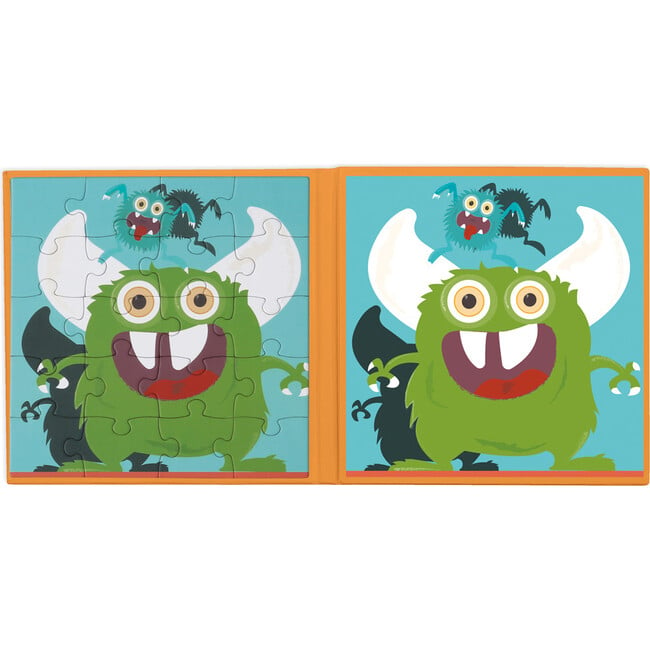 Magnetic Puzzle Book To Go Monsters - Puzzles - 4