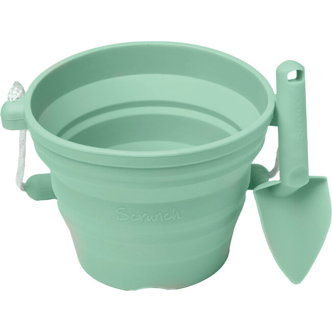 Seedling Pot with Spade Mint Green