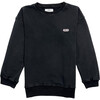 Crewneck Sweatshirt, Vintage Washed Black - Sweatshirts - 1 - thumbnail