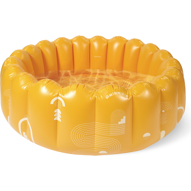 Minnidip Tufted Pool In Sunwashed Marigold - Pool Toys - 1
