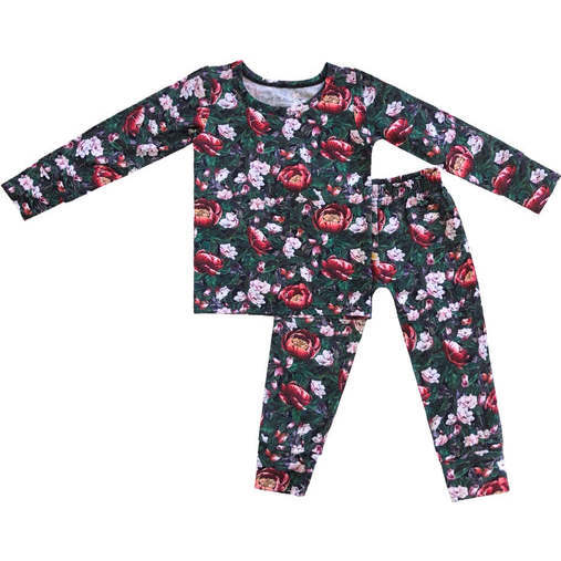 Valerie Bamboo Toddler Pajama Set, Multi