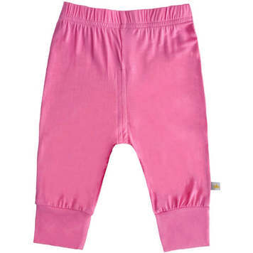 Solid Bamboo Baby Jogger Pants, Bubble Gum