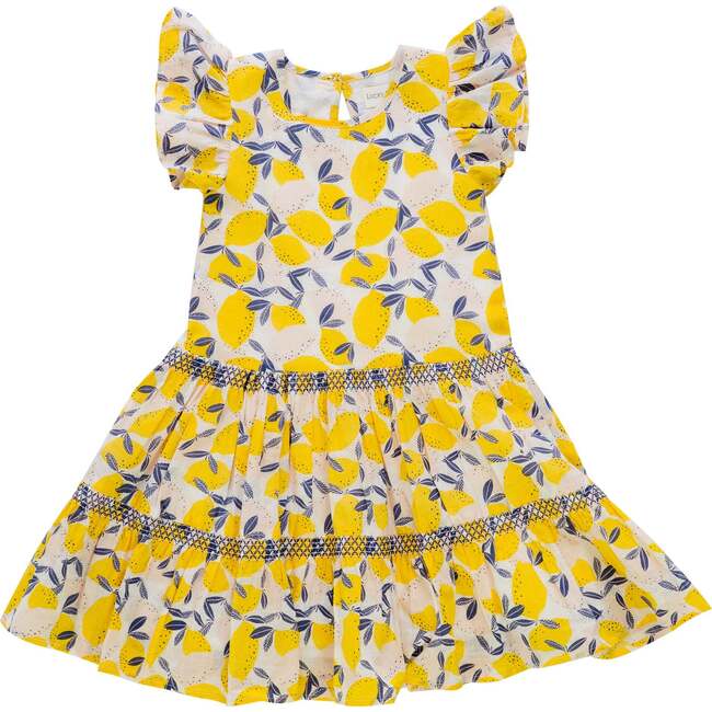 Twirl Dress, Lemons - Dresses - 1 - zoom